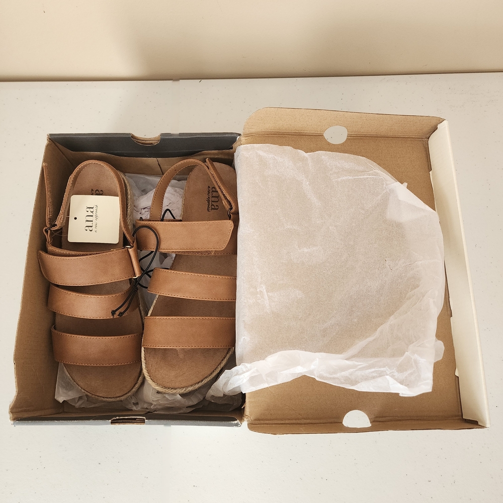 A.N.A  Espadrille Spring and Summer Platform Sandles | Size 6.5 - Picture 10 of 10